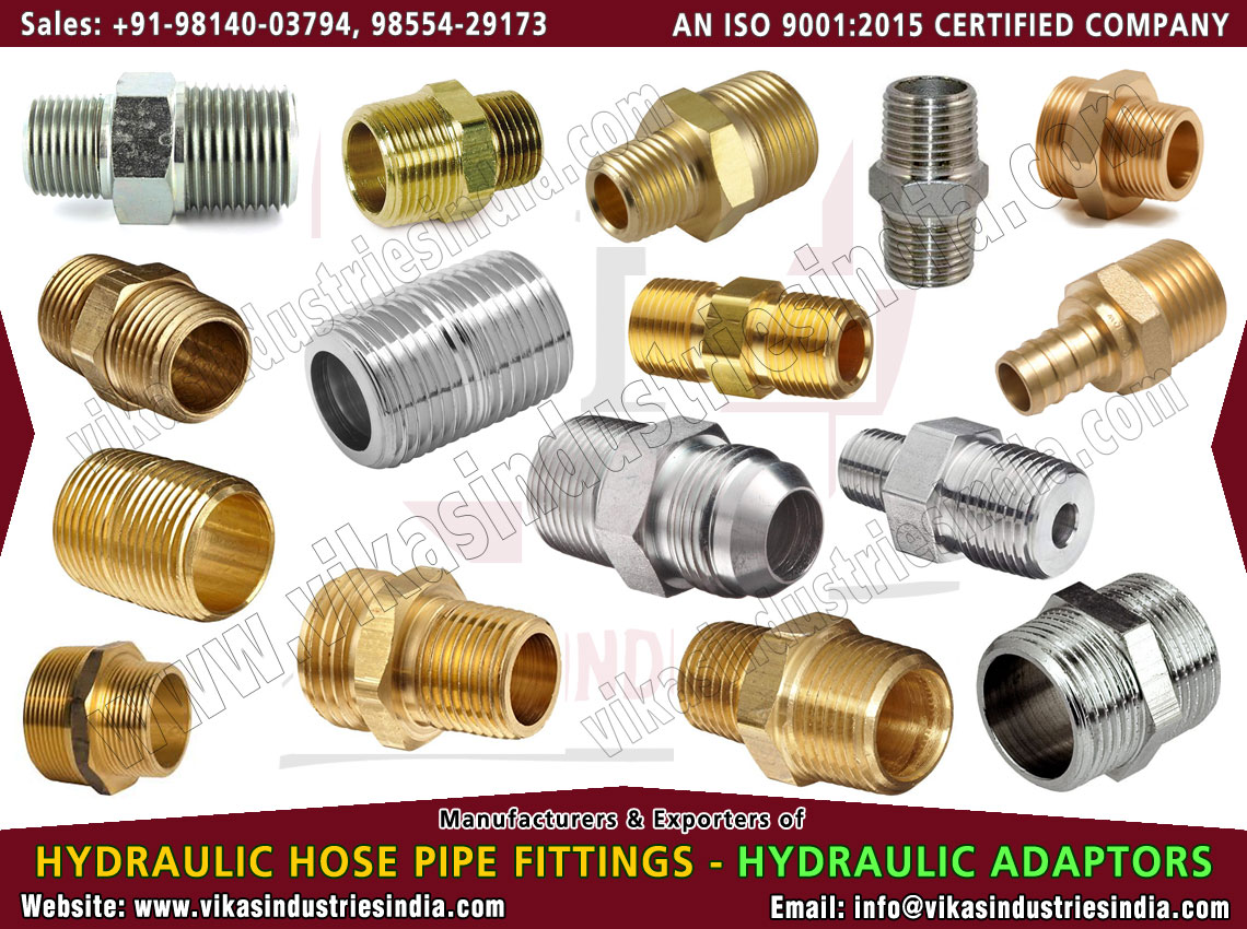 Hydraulic Adapters manufacturers suppliers exporters distributors dealers from India punjab ludhiana