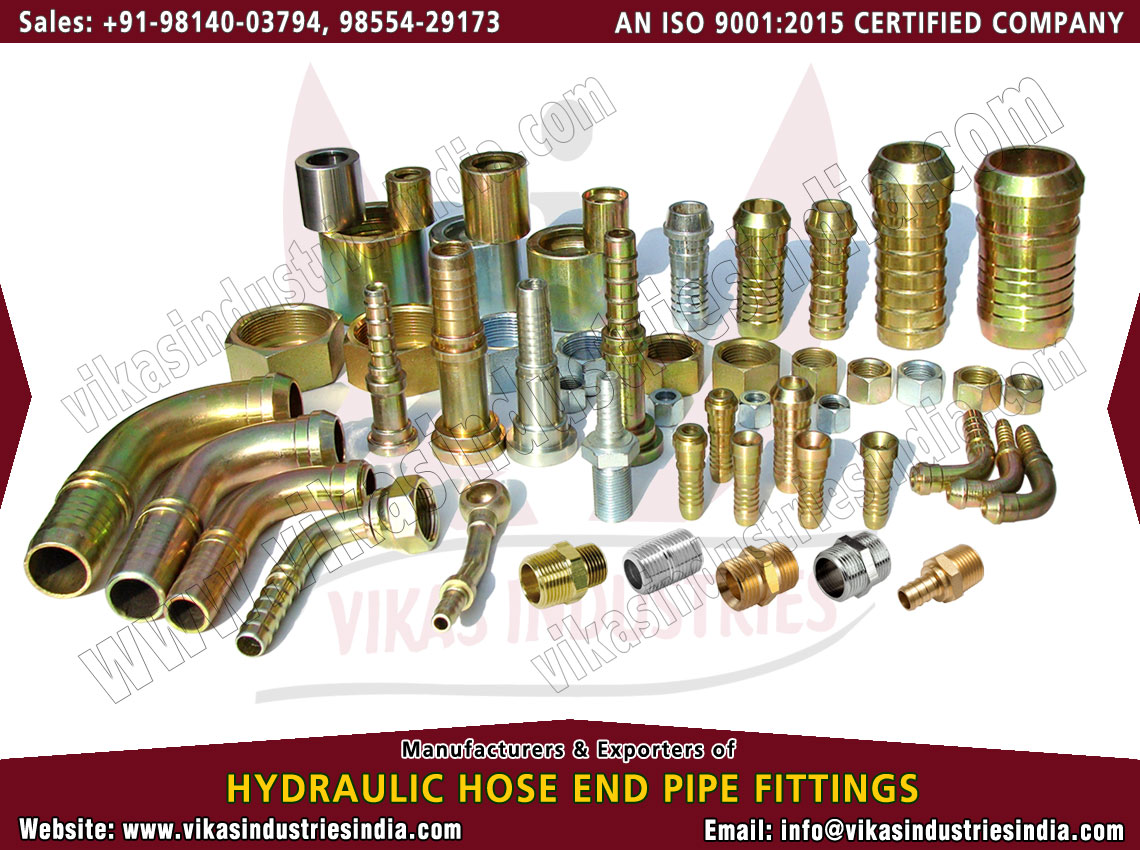 Complete Hydraulic Hose Pipe Fittings manufacturers suppliers exporters distributors dealers from India punjab ludhiana