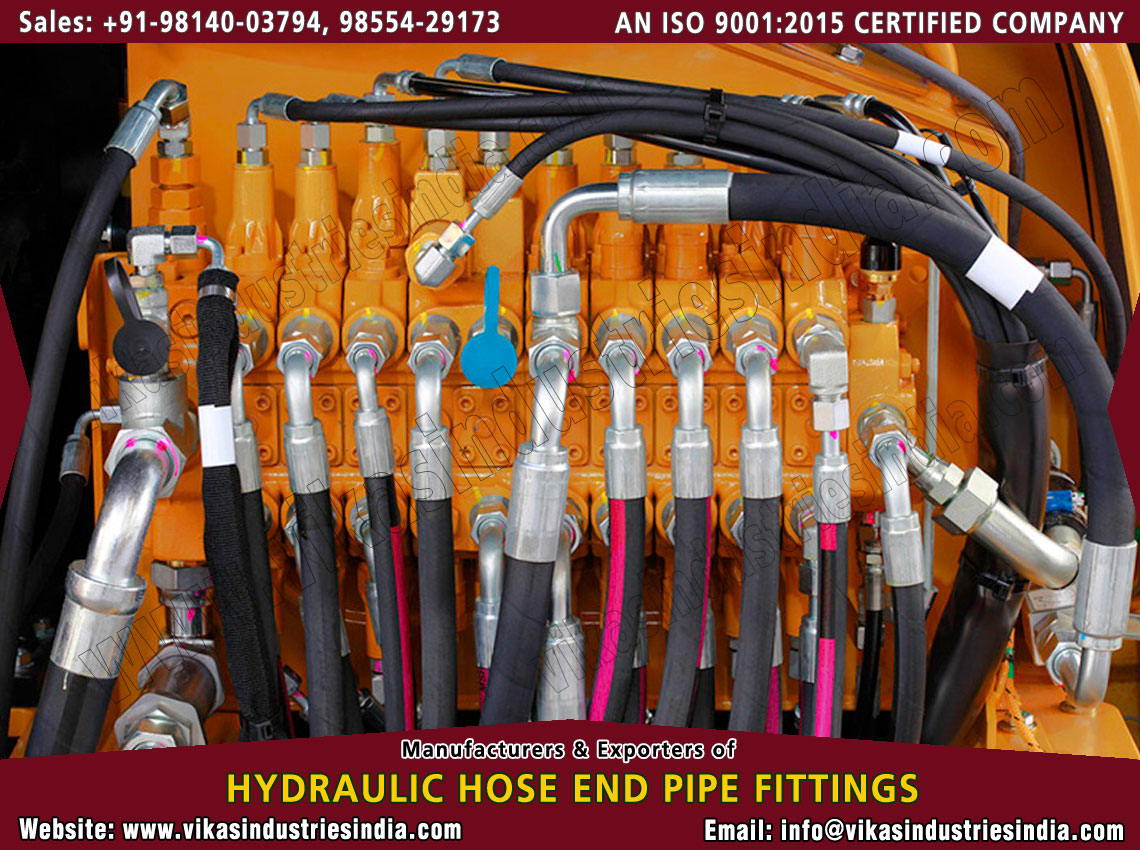 L&T Hydraulic Hose Pipe Fittings manufacturers suppliers exporters distributors dealers from India punjab ludhiana